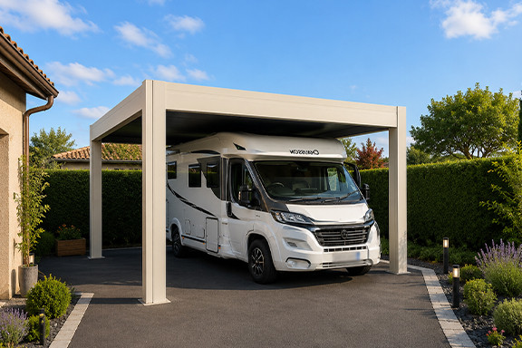 Carport camping-car