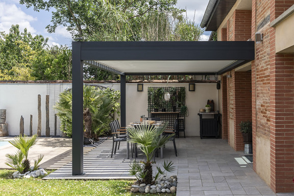 Pergola à lames orientables