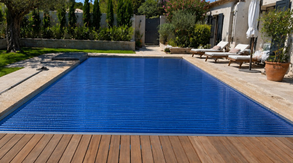 Volet immergé lames polycarbonates