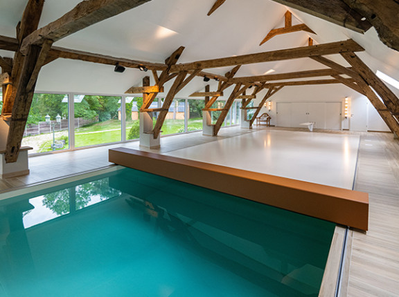 Couverture de piscine silver