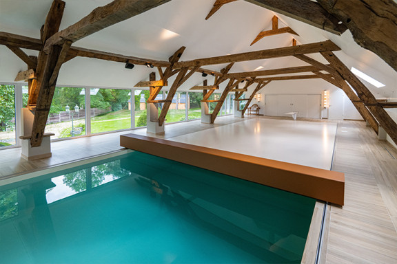 Couverture de piscine silver