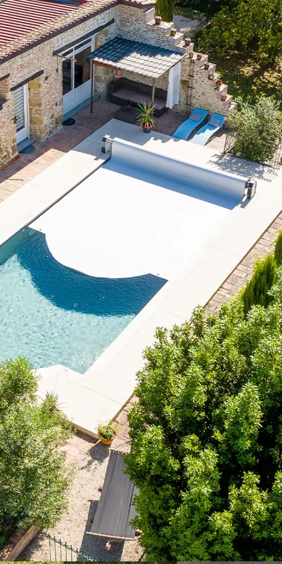 Volet de piscine